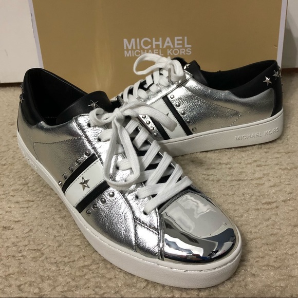 michael kors frankie stripe sneaker